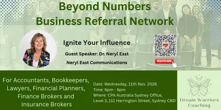 Beyond Numbers: Business Referral Network for Accountants, Bookkeepers, Planners & Brokers