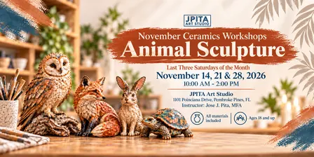 Clay Creatures: Animal Sculpture Workshop