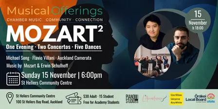 Musical Offerings - 7. Mozart² (Auckland Camerata, Flavio Villani & Michael Song)