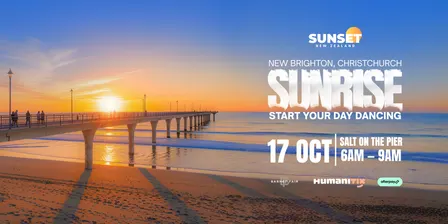 Sunset New Zealand presents: SUNRISE — Start Your Day Dancing