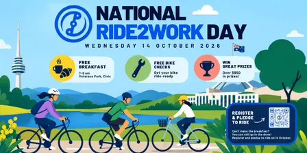 National Ride2Work Day – Canberra