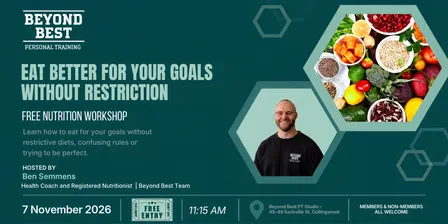 Eat Better for Your Goals Without Restriction