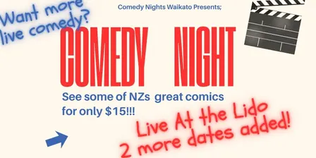SEPT 25th sales only Comedy Nights @ the Lido Cinema R18