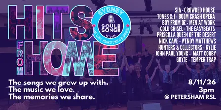 Soul Song Sydney Show - Hits From Home