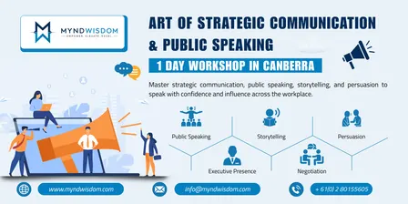 Art of Strategic Communication & Public Speaking: 1 Day Course | Canberra