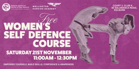 Free Women's Self Defence Course
