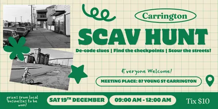 Carrington Scav Hunt- A Morning of Clues