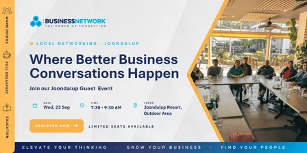 D32 Business Networking Perth – Joondalup- Wed 23 Sep