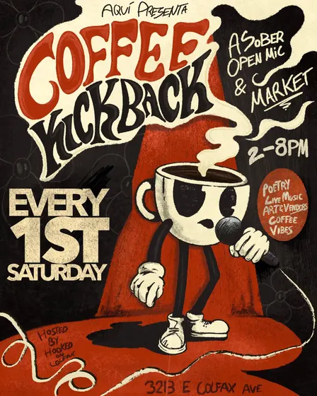 Coffee Kickback: a sober open mic