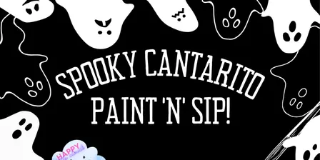 Spooky Cantaritos Paint and Sip at Sana Sana!