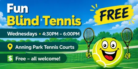 Fun Blind Tennis (FBT) -  Wednesdays