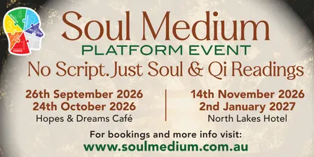 Soul Medium Platform Event- No Script. Just Soul & Qi Readings - Oct'