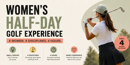 WOMEN'S HALF-DAY GOLF EXPERIENCE