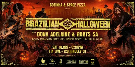 Cozinha + Space Pizza present: BRAZILIAN HALLOWEEN PARTY 🎃