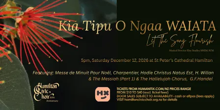 Kia Tipu O Ngaa Waiata: Let the Song Flourish