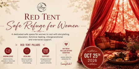 The Village - Red Tent - Safe Refuge for Women