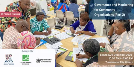 Governance and Monitoring for Community Organisations (Part 2)
