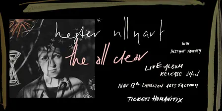 Hester Ullyart - The All Clear - Album Release