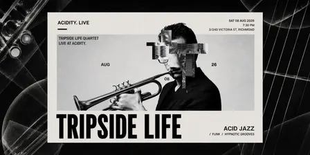 Acid Jazz/Funk Live Music by Tripside Life Quartet