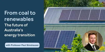 Public lecture with Prof. Paul Simshauser