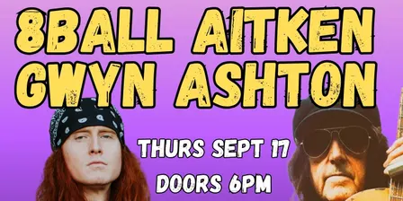 8 Ball Aitken & Gwyn Ashton - Live @ Cave Inn, Woolloongabba, Brisbane. 'SUGAR RUSH' Launch Tour