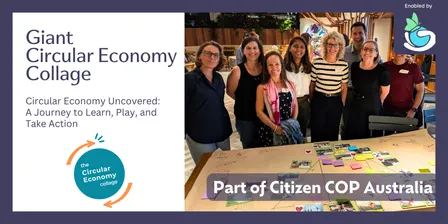 Giant Circular Economy Collage Sydney - Citizen COP 2026