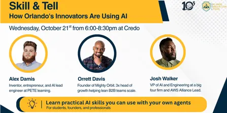 Skill & Tell: How Orlando's Innovators Are Using AI