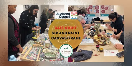 Date night: Sip and paint (Canvas/frame making), The ReCreators Green Space, Friday 6 Nov, 6:30-8:30PM