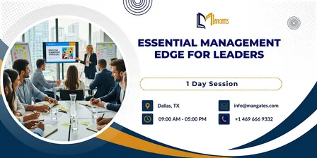 Essential Management Edge for Leaders – 1 Day Course in Boston, MA