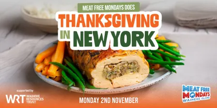 Meat Free Mondays does Thanksgiving in New York