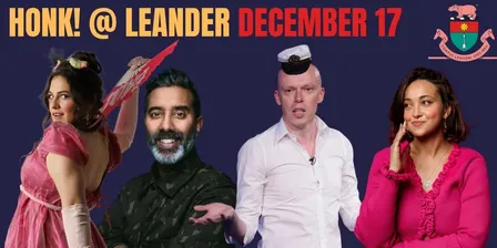 Honk! Comedy @ Leander Club December 17