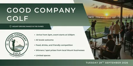 Good Company Golf - September Social