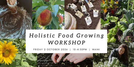 Holistic Food Growing Workshop