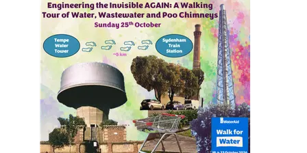 Engineering the Invisible AGAIN: A Walking Tour of Water, Wastewater and Poo Chimneys