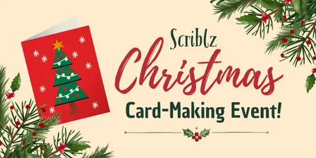Scriblz Christmas Card Making Event