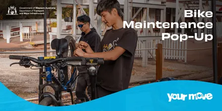 Bike maintenance pop-up - Clarko Reserve