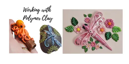 Working with Polymer Clay - The Dragonfly