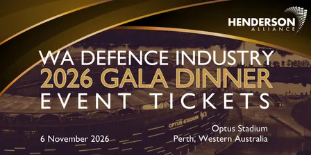 WA Defence Industry 2026 Gala Dinner