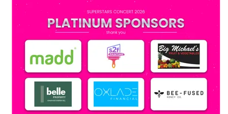 SUPERSTARS 2026 CONCERT SATURDAY 21ST NOVEMBER