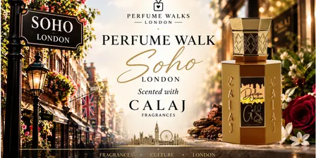 Perfume Walk in Soho Scented with Calaj Fragrances