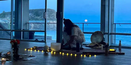 SPRING Full Moon Yin Evening Yoga • Intentions • Breathwork • Sound Healing • Tarot