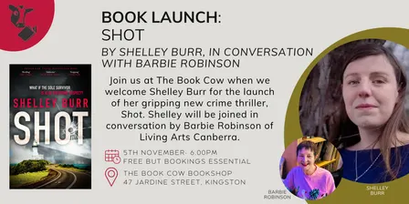 Book Launch: Shot by Shelley Burr in conversation with Barbie Robinson