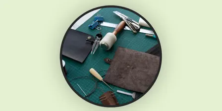 Have a go at leathercraft - ages 12 - 19