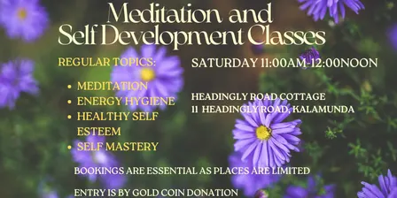 Meditation and Self Development Class