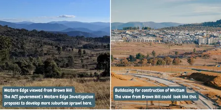 Canberra's Western Edge walks - Brown Hill, Stromlo Forest Park