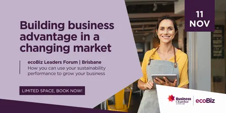 ecoBiz Leaders forum - Brisbane