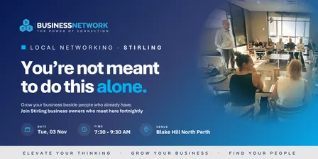 D32 Business Networking Perth- Stirling (Balcatta)  - Tue 03 Nov