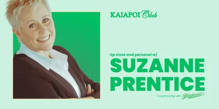 Up close and personal w/ Suzanne Prentice