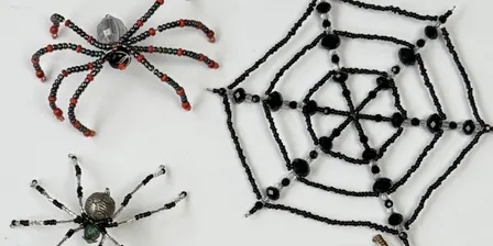 Beaded Spiders