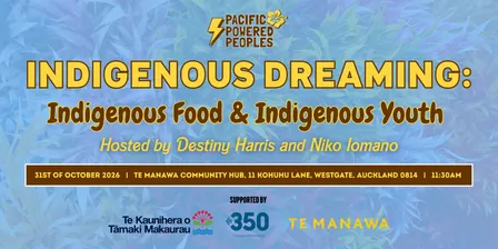 Indigenous Dreaming Workshop: Indigenous Food & Indigenous Youth